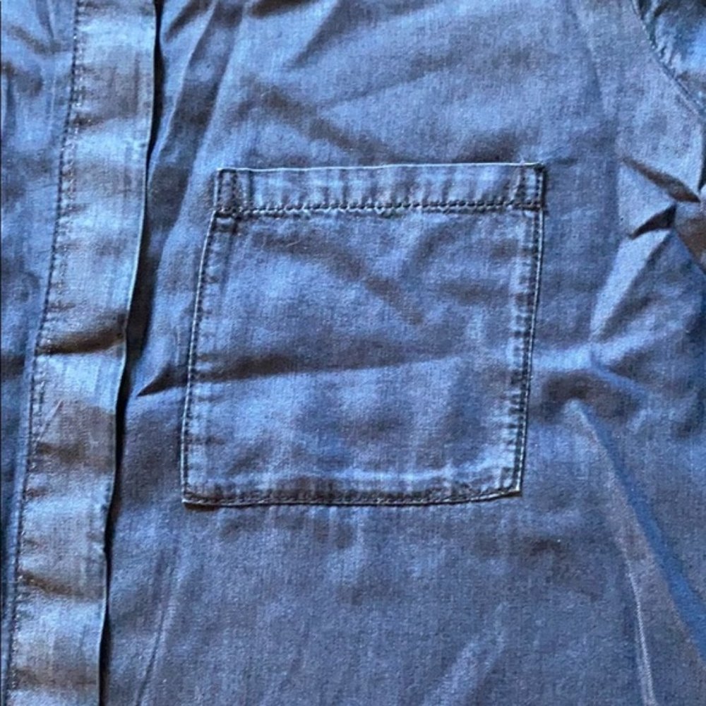 Zara Denim crop top - Picture 6 of 9